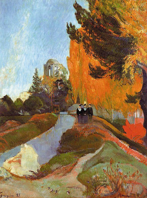 Paul Gauguin The Alyscamps at Arles